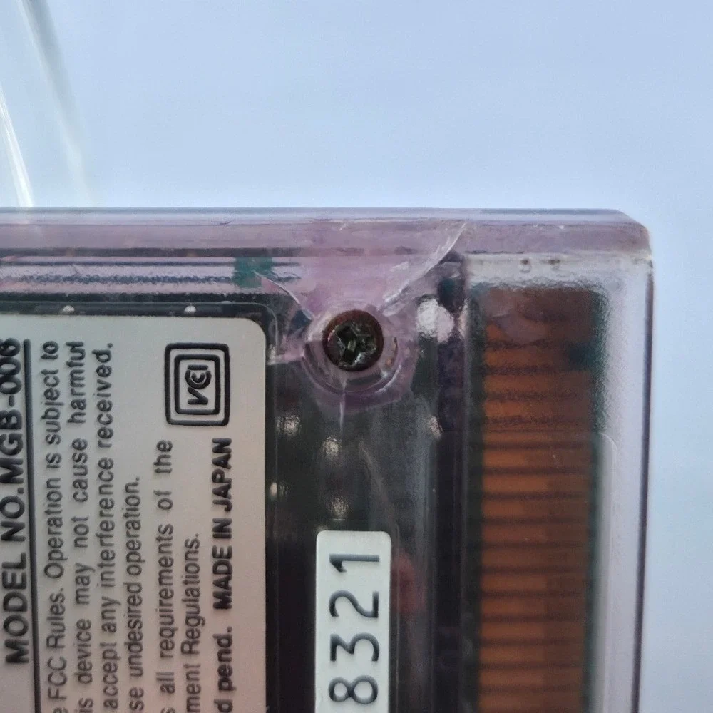 Authentic Japanese Pocket Camera Clear Purple (Game Boy) MGB-006 - TESTED‎